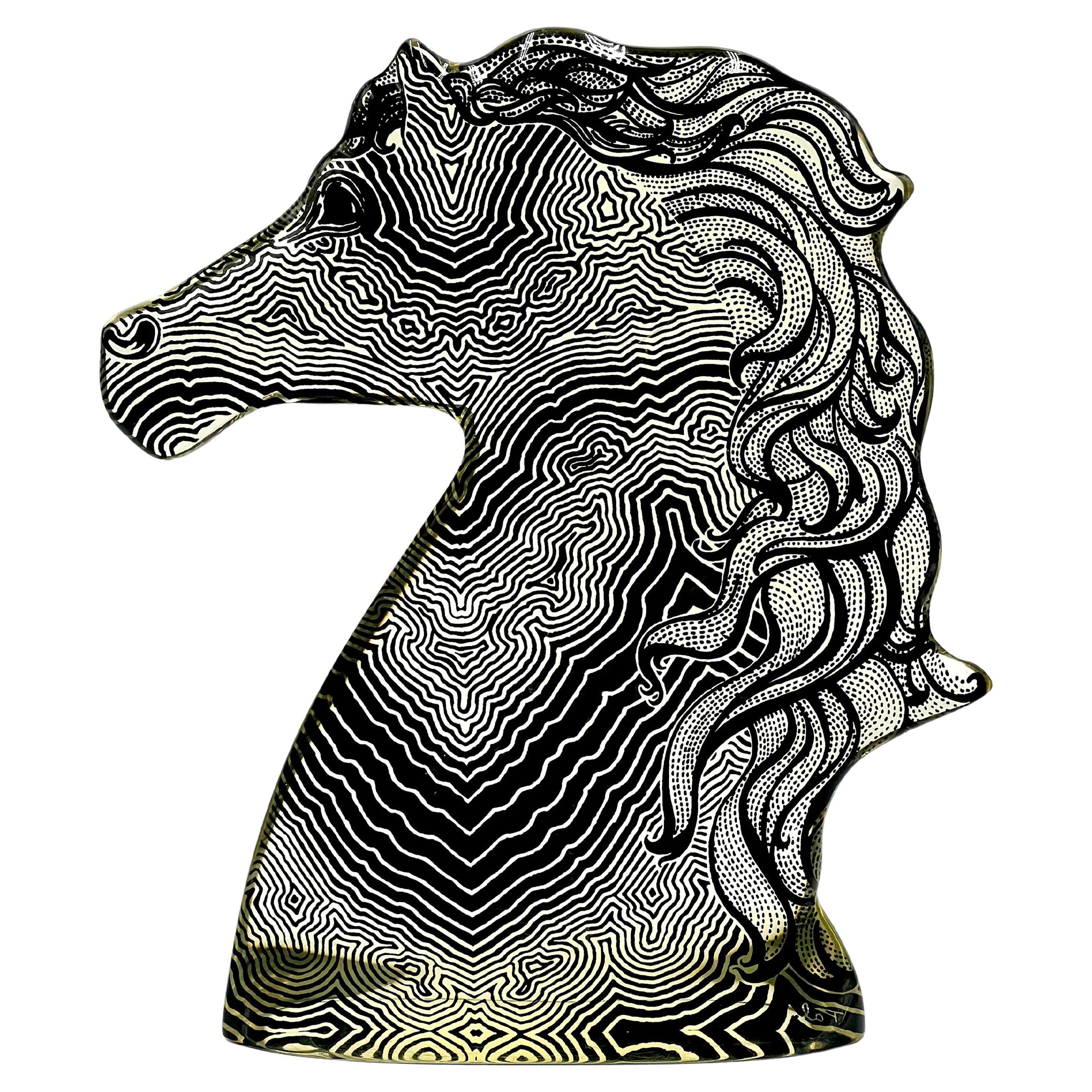 Abraham Palatnik (Brésil) Cheval de 7 pouces, de la "Artemis Collection". en vente