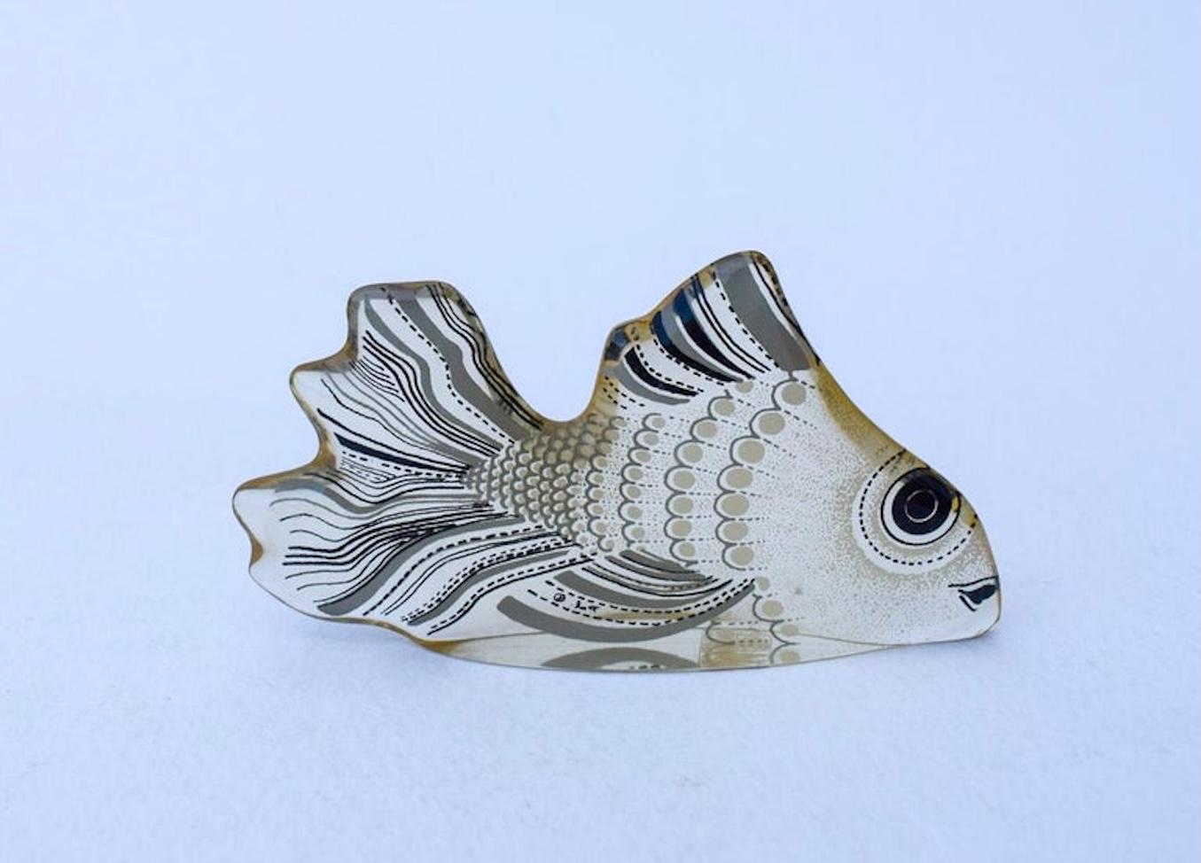 Cinétique Abraham Palatnik, Poisson, sculpture cinétique en résine acrylique, Brésil, c.C. 1960 en vente