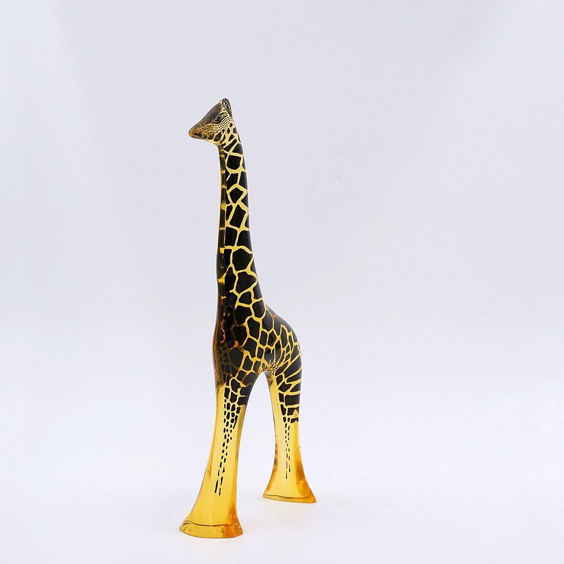 Abraham Palatnik Escultura acrílica Lucite Jirafa - Brasil Años 70 en venta 3