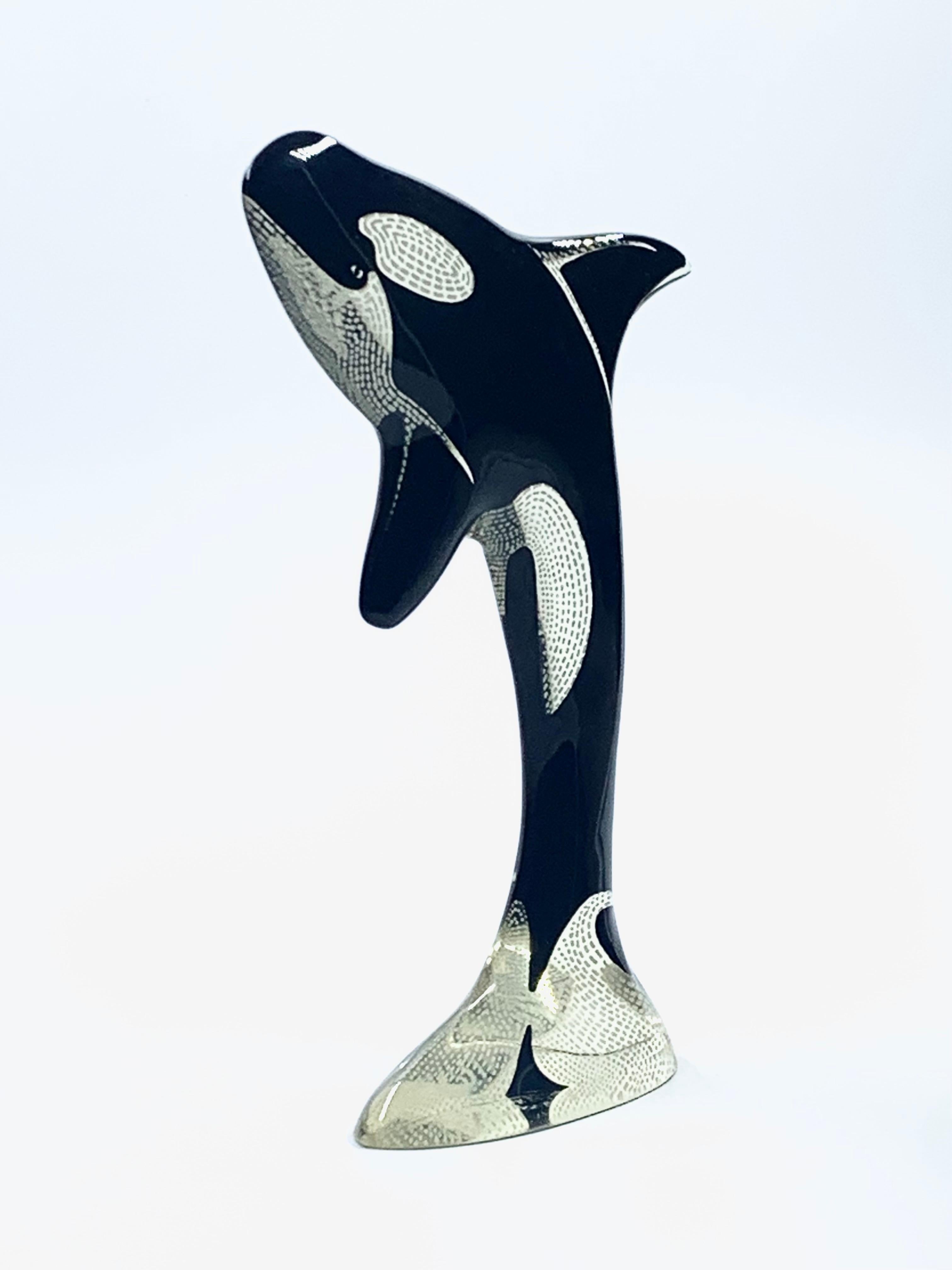 Mid-Century Modern Abraham Palatnik, large lucite Orca, Brazil, c.1970.