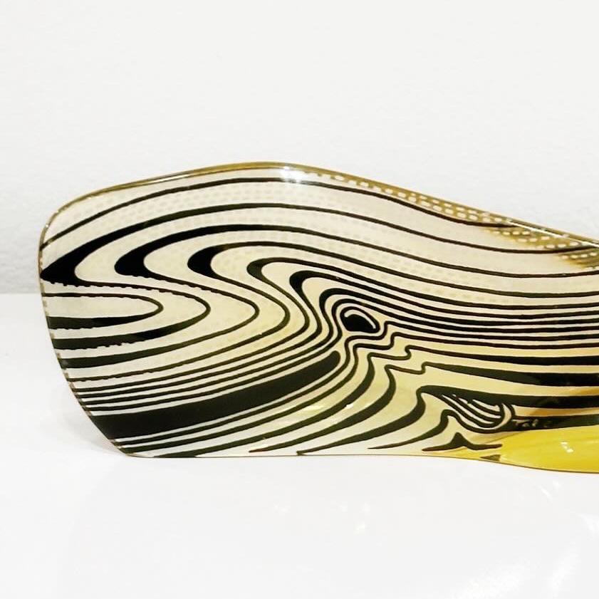 Brazilian Abraham Palatnik Lucite Acrylic Jumbo Whale 1970s Brazil Op Art