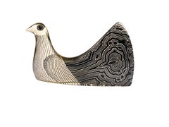 Abraham Palatnik Lucite Acrylic Sculpture Doves Bird Brazil, 1970s