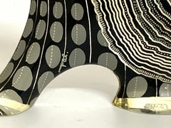 Abraham Palatnik Lucite Black Elephant Brazil, c1970