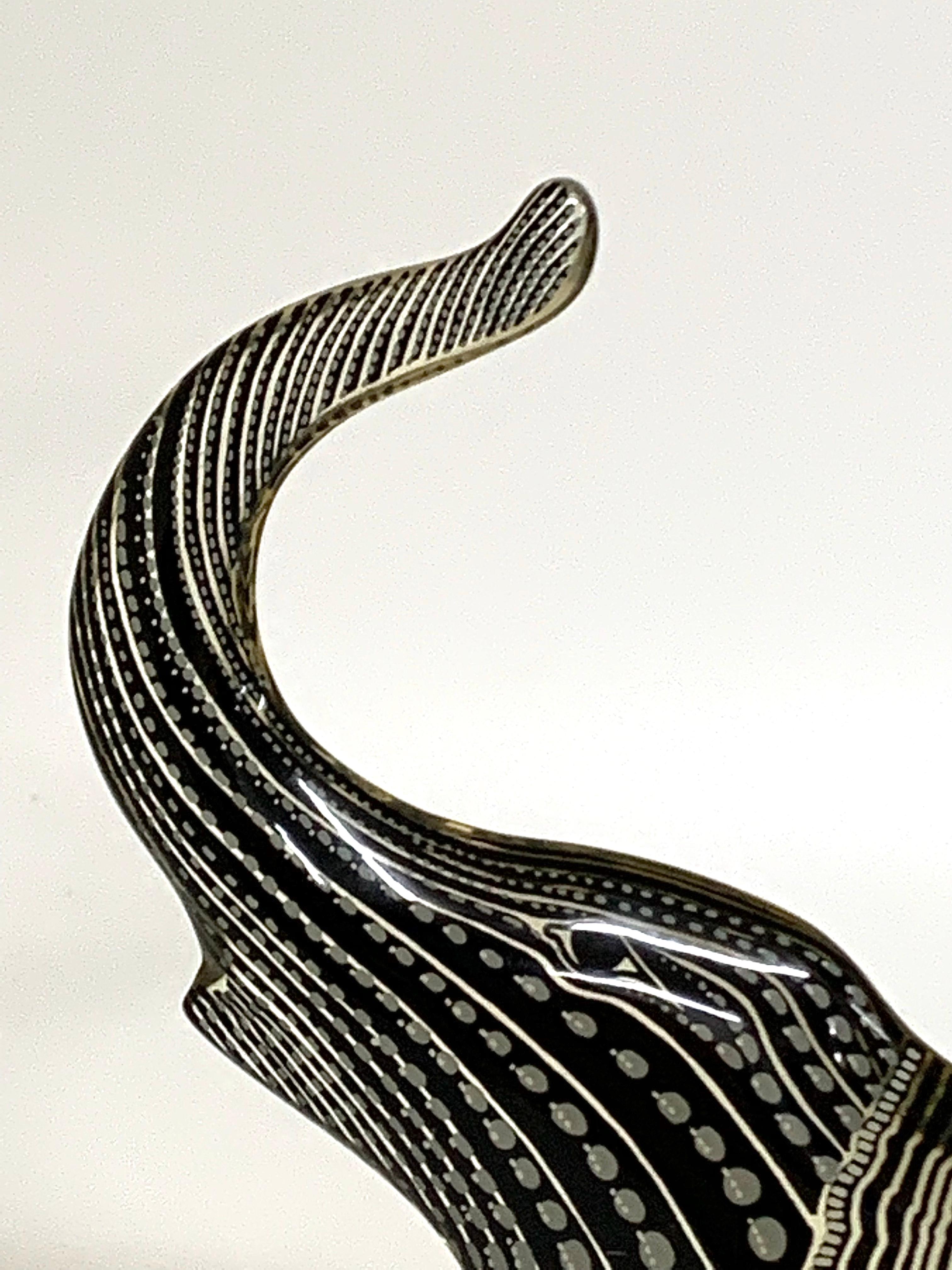 Abraham Palatnik Lucite Elefante negro Brasil, c1970 Moderno de mediados de siglo en venta