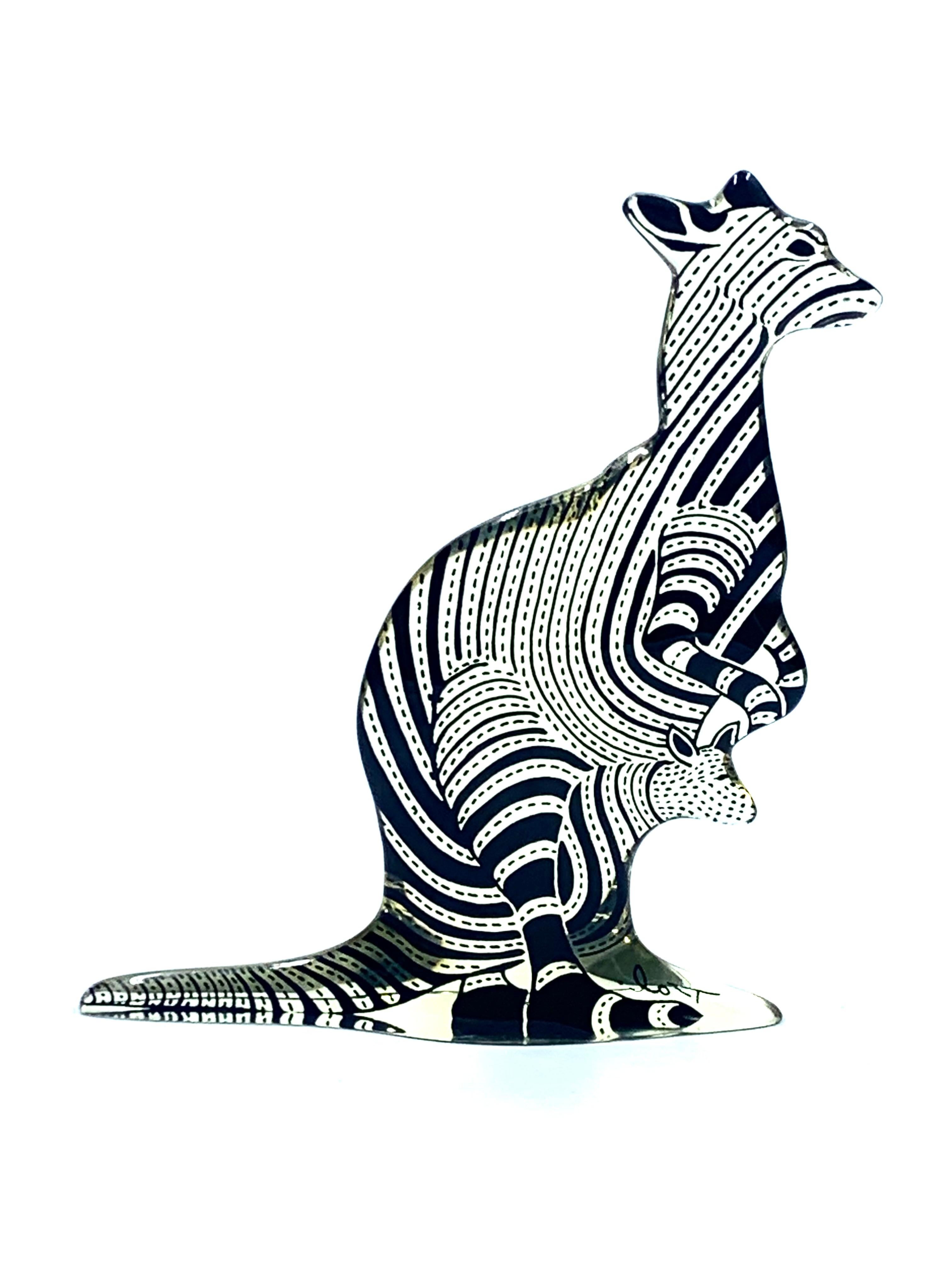 Abraham Palatnik, Canguro de lucite, Brasil, c.1970. Moldeado