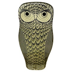 Abraham Palatnik Op Art lucite owl , Brazil 1970s