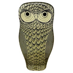 Abraham Palatnik Op Art lucite owl , Brazil 1970s