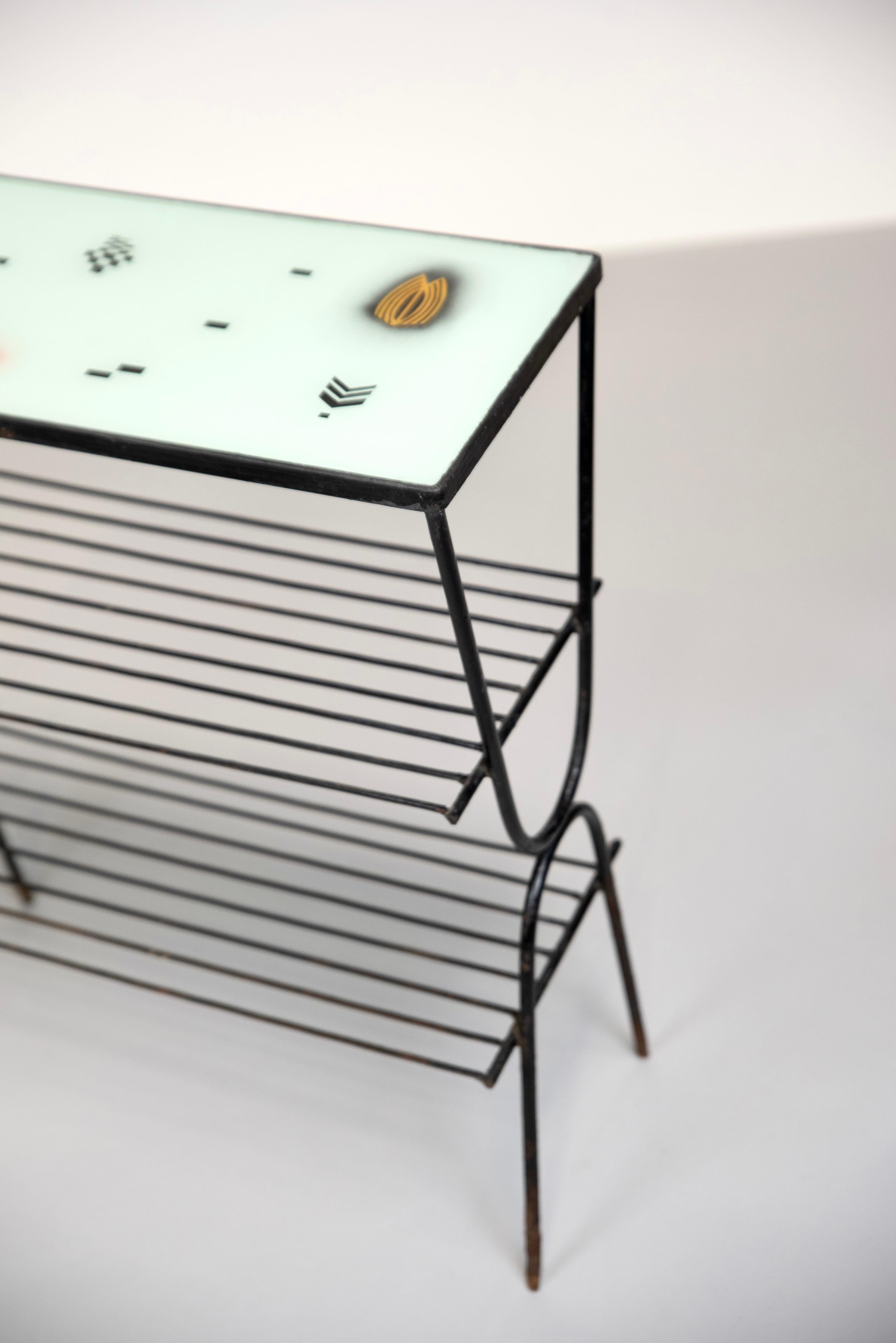 Abraham Palatnik, Rare Kinetic Console, c. 1960. 75 x 61 x 26 cm im Angebot 2
