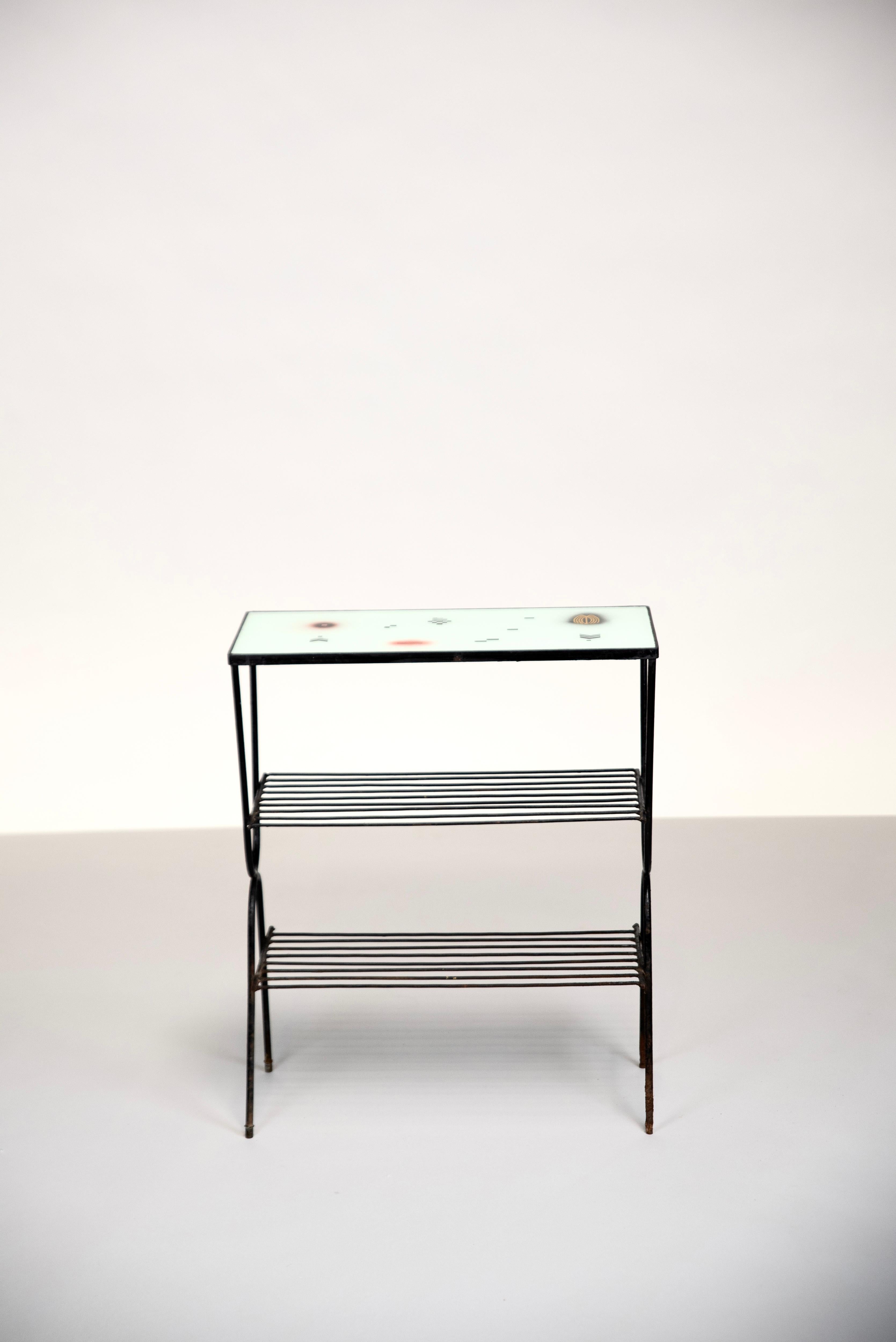 Abraham Palatnik, Rare Kinetic Console, c. 1960. 75 x 61 x 26 cm (Handgefertigt) im Angebot