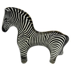 Figurine de sculpture Zebra Lucite d'Abraham Palatnik