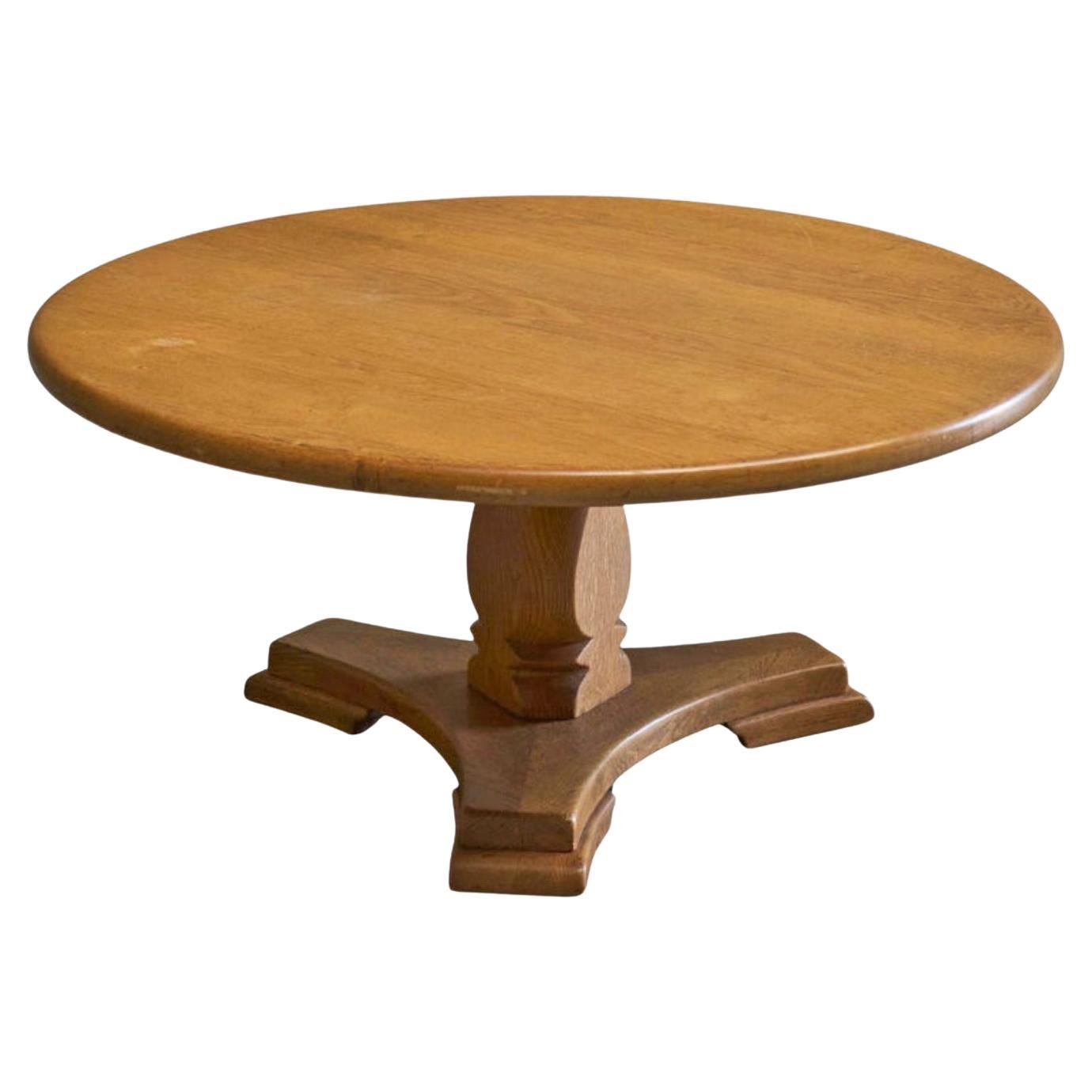 Abraham Sprij 
Siegfried
 Coffee Table in Solid Oak The Netherlands 1960s im Angebot