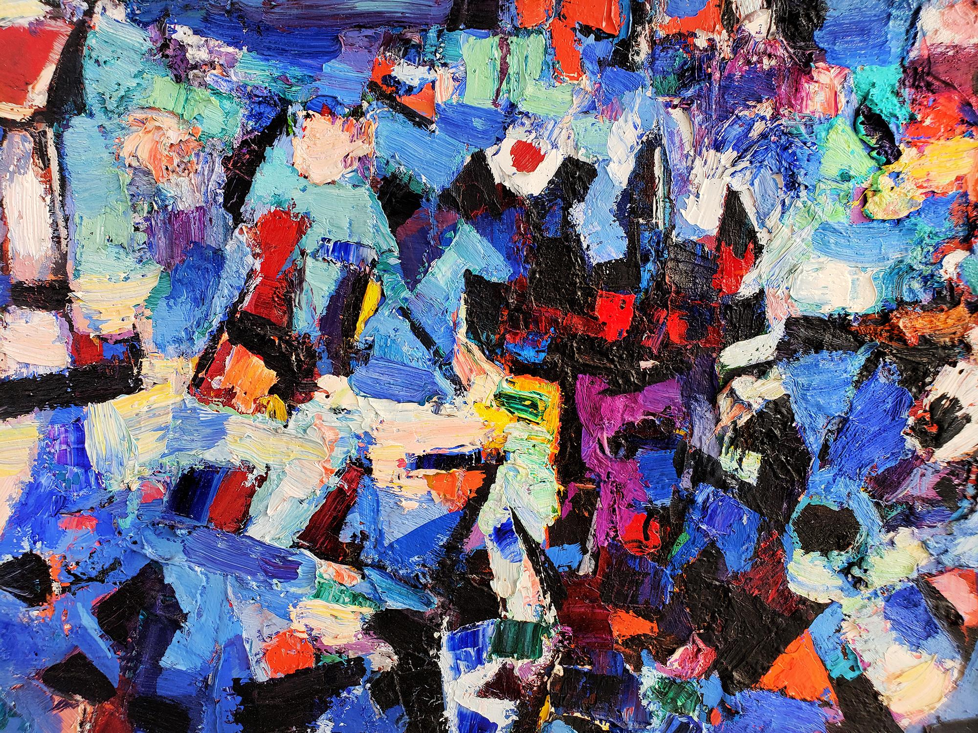 Komposition „Sturm“ #3 – Painting von Abraham Rattner