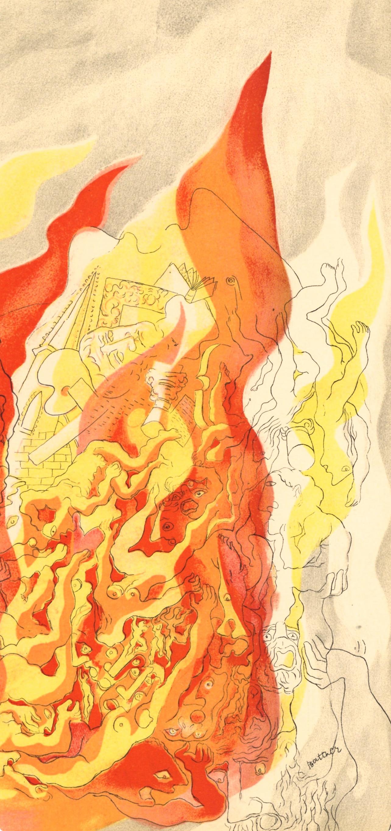 Le Feu, Verve: Revue Artistique et Littéraire - Print by Abraham Rattner
