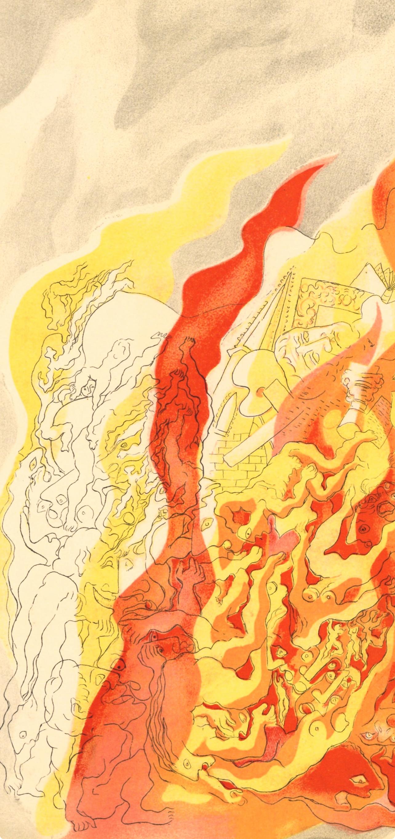 Le Feu, Verve: Revue Artistique et Littéraire - Surrealist Print by Abraham Rattner