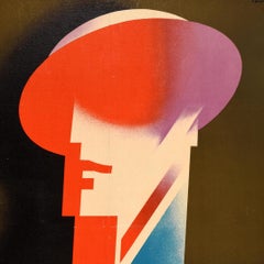 Original Vintage Advertising Poster British Army Exhibition Abram Games Soldier