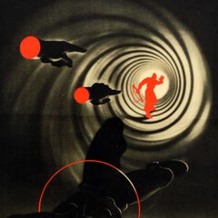 Original Vintage World War Two Safety Poster Horse Play With Weapons WWII Games