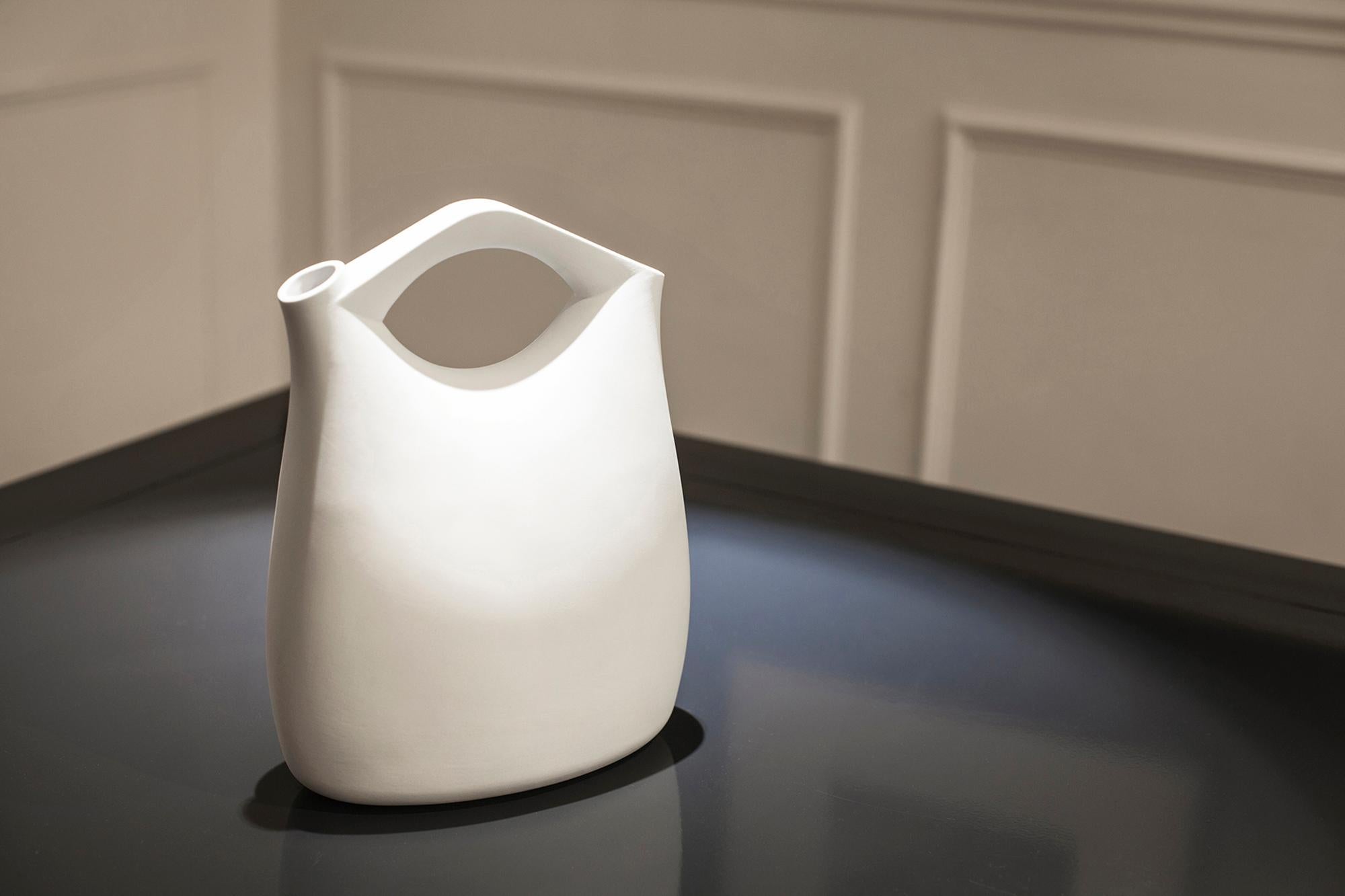 Italian Abrek Black Jug by ZPS Studio For Sale