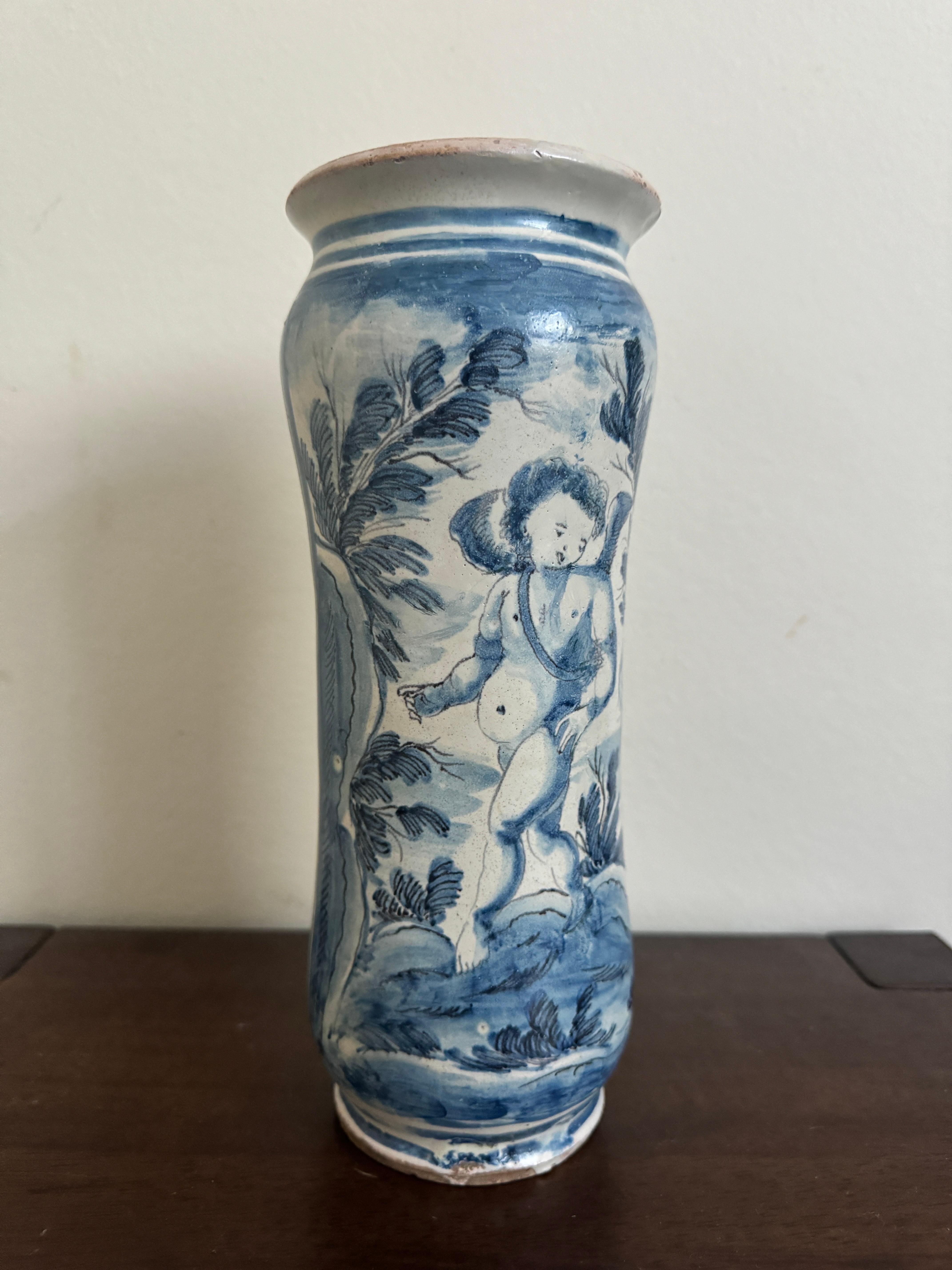 Maiolica abruzzese Albarelli, circa 1700 in vendita 1
