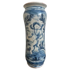 Abruzzi Maiolica Albarelli, circa 1700