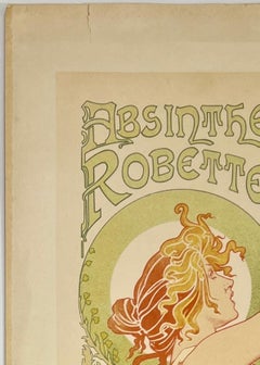 ABSINTHE ROBETTE Maitres de l'Affiche Original Vintage Poster PRIVAT-LIVEMONT