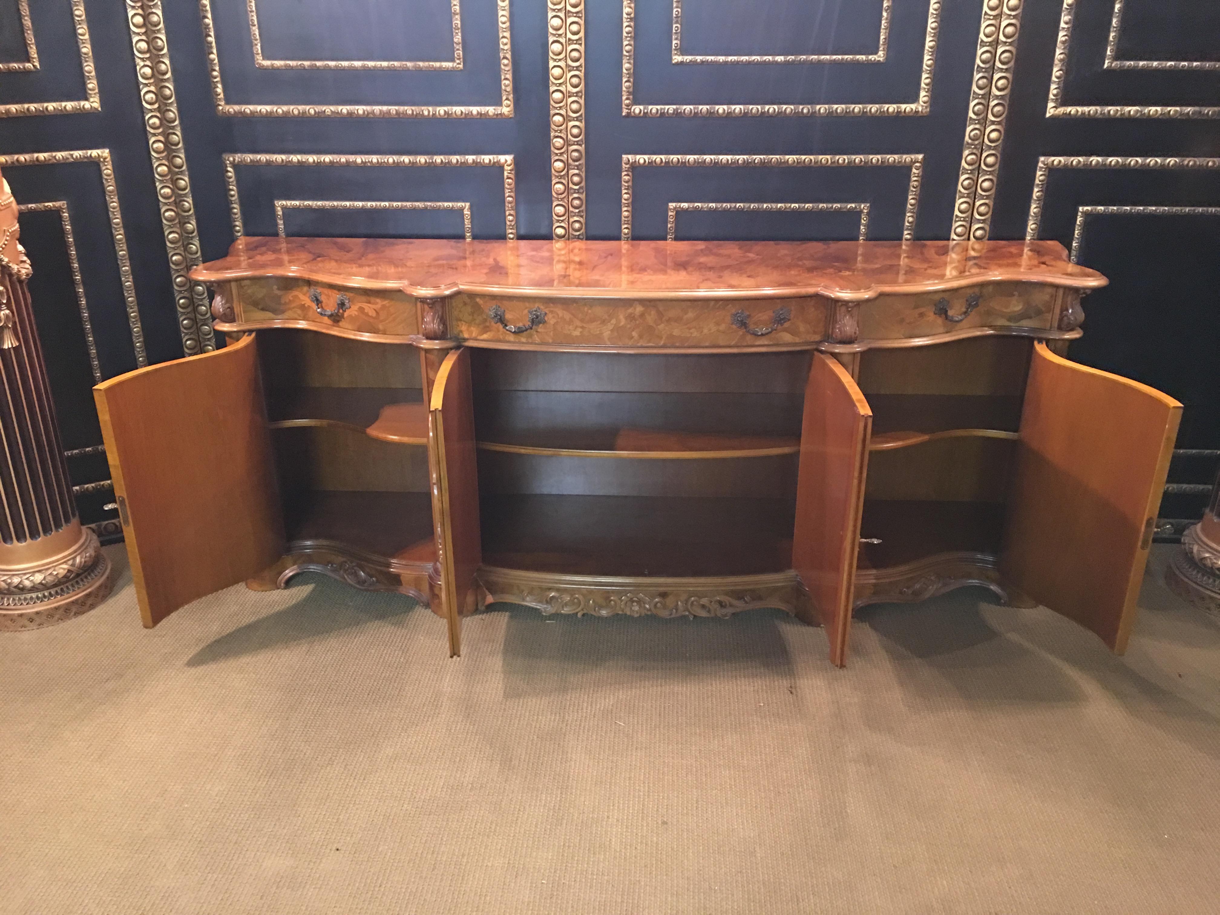 Absolut and One of a Kind, Sideboard in Finest Walnut with Inlays 7