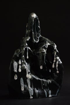 Abstraccion De La Piedad Sculpture by Vica Ceramica