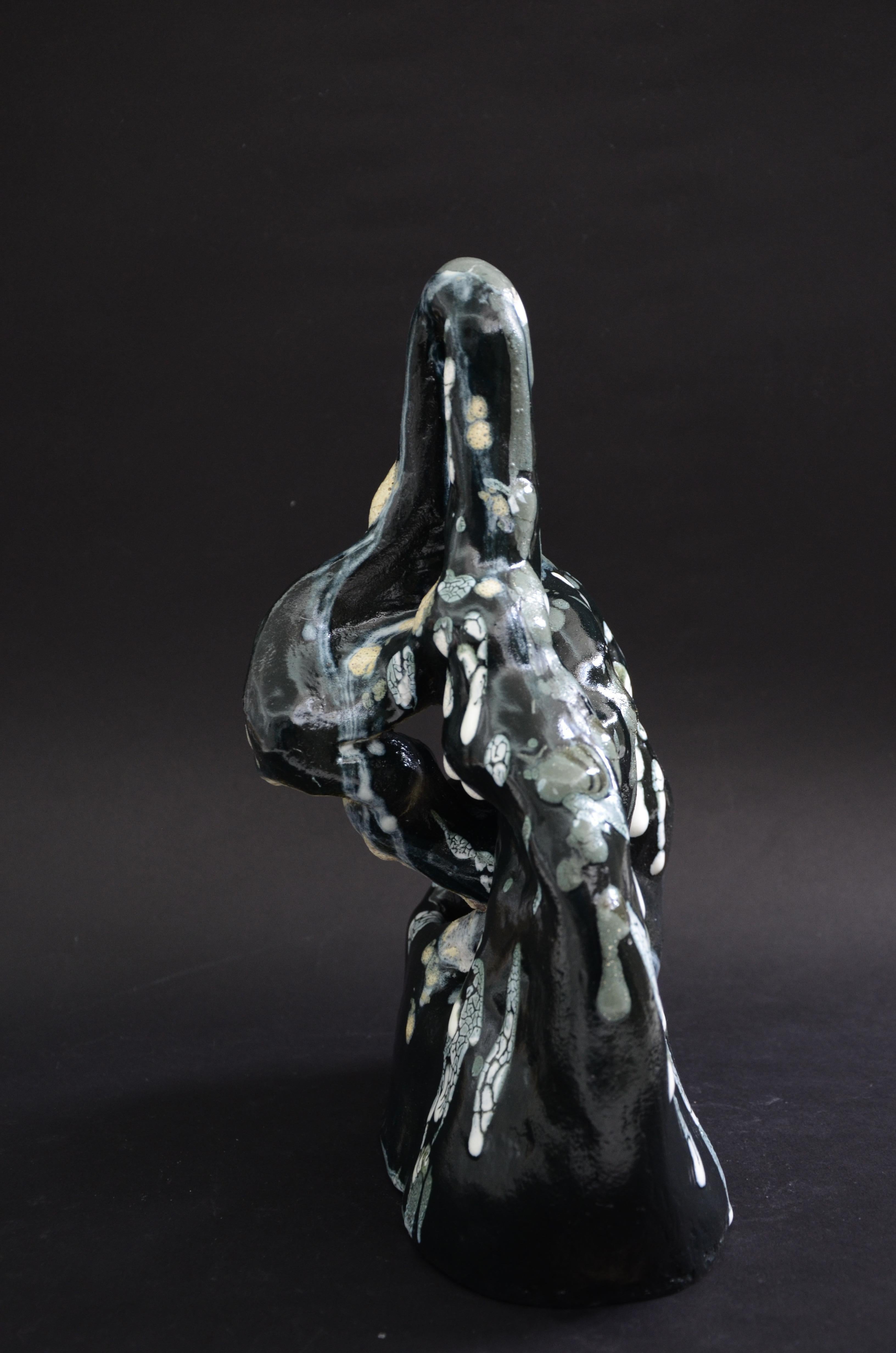 Abstraccion De La Piedad Sculpture by Vica Ceramica For Sale 2