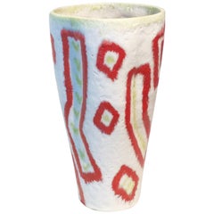 Abstract 1950s Ceramic Vase by Guido Gambone