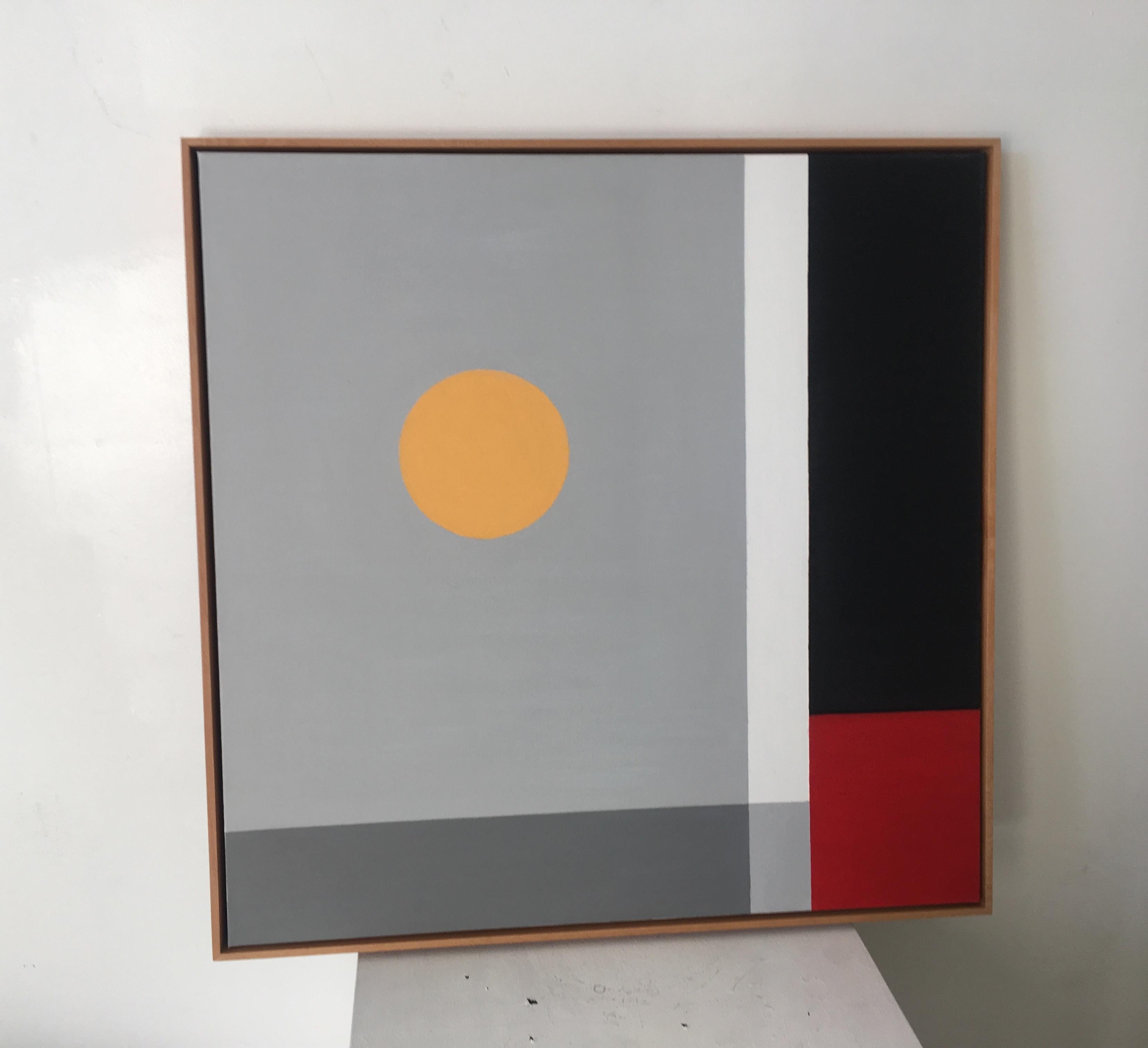 Abstract 1950s Painting In Excellent Condition In Los Angeles, CA