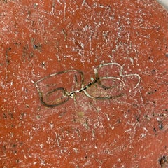 Abstract 21cm Ceramic Studio Pottery Vase by Gerhard Liebenthron, Germany, 1960s