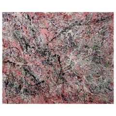 Pittura astratta #29 a tecnica mista su tela di Luigi Cosentino