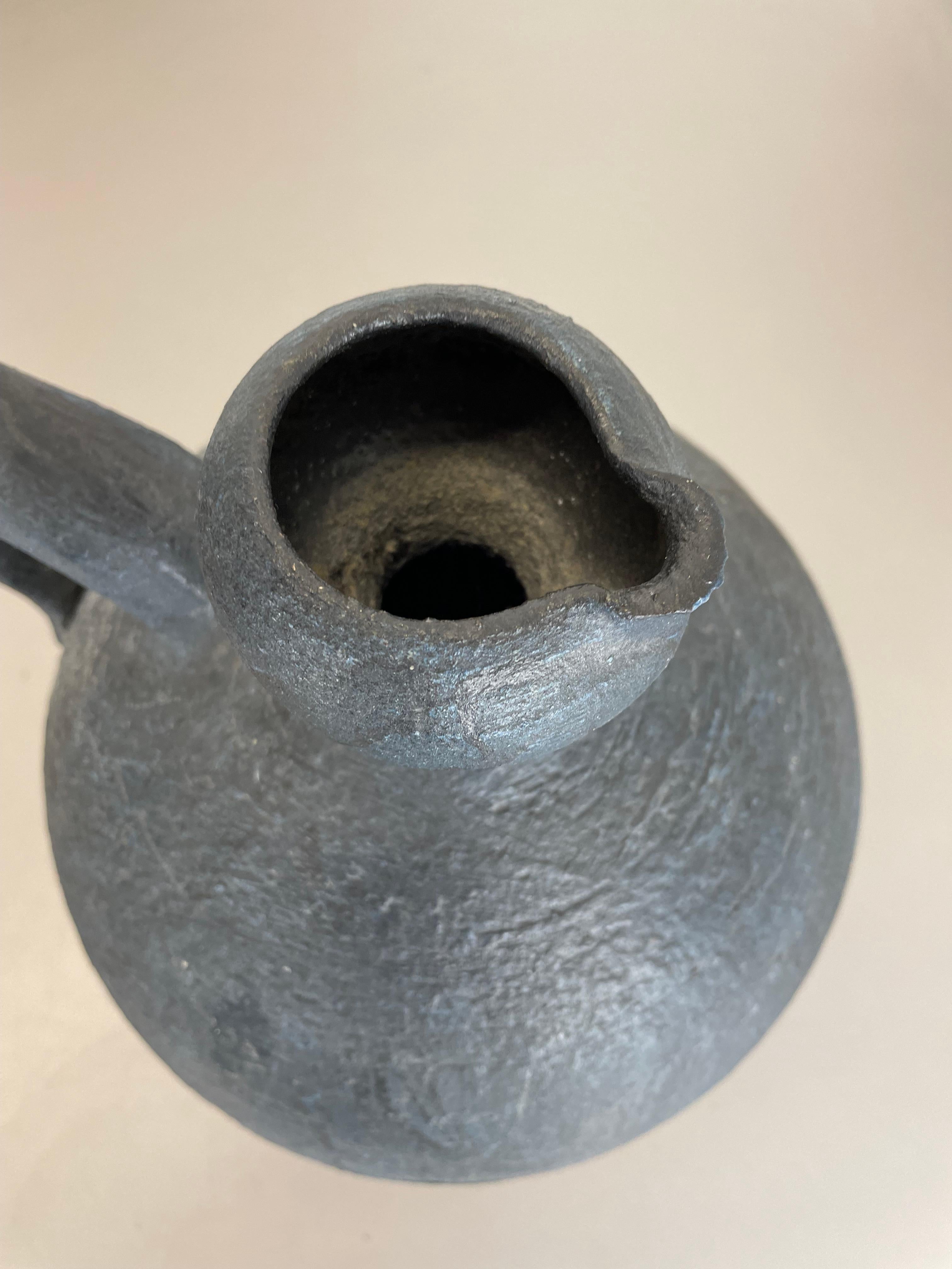 Abstract 31cm Ceramic Studio Pottery Object, Gerhard Liebenthron, Germany, 1981 For Sale 5