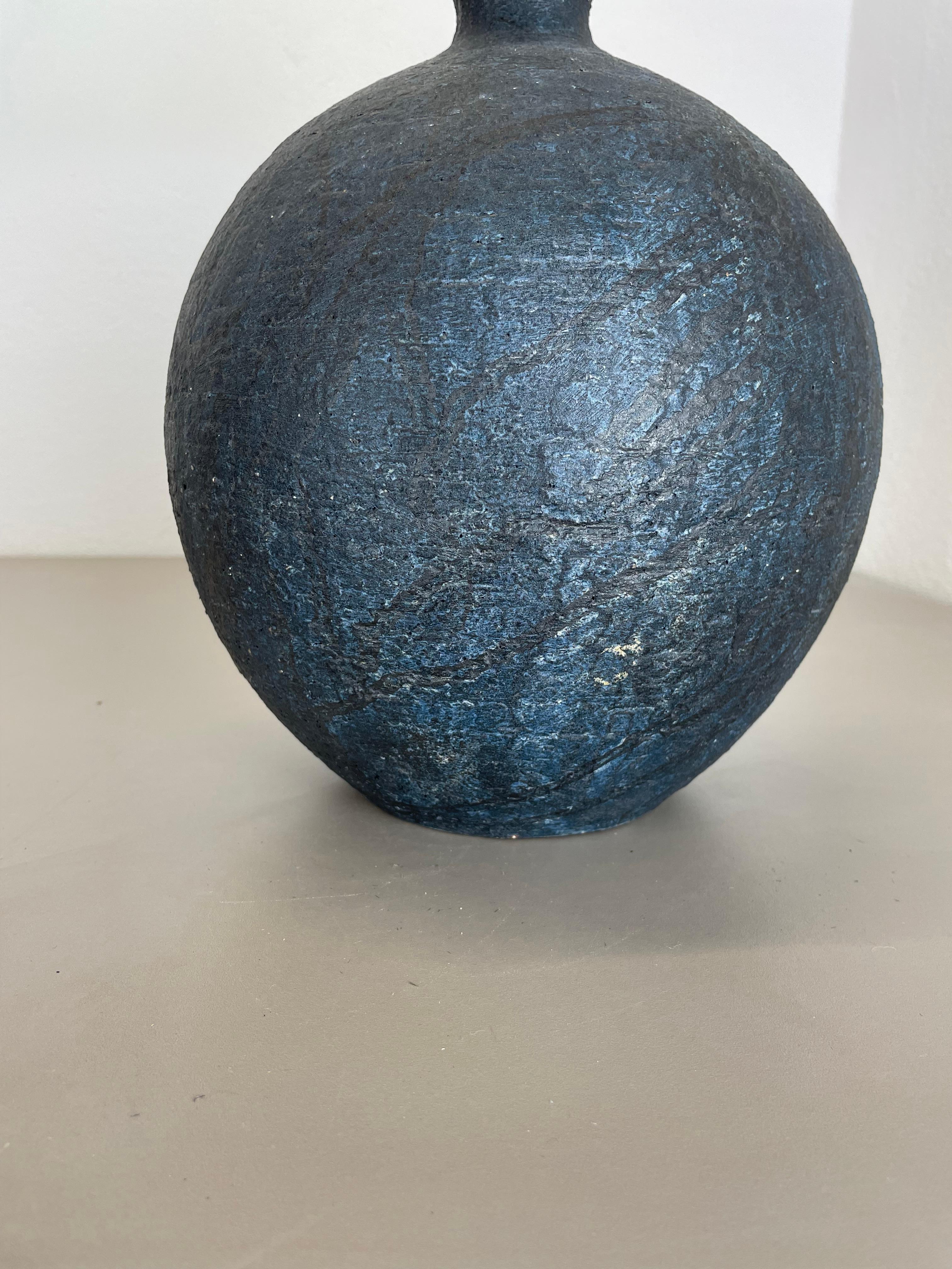 Abstract 31cm Ceramic Studio Pottery Object, Gerhard Liebenthron, Germany, 1981 For Sale 8