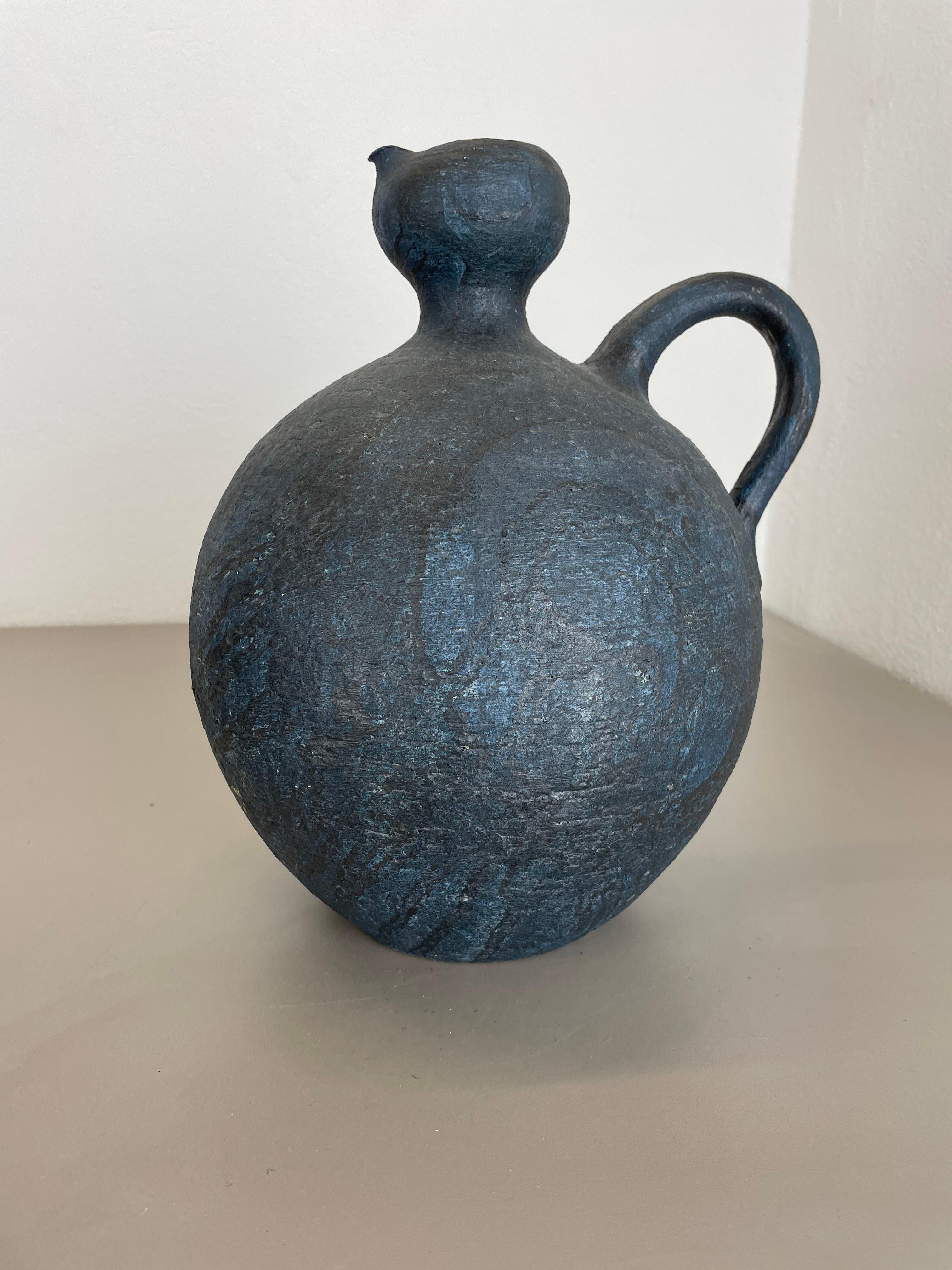 Abstract 31cm Ceramic Studio Pottery Object, Gerhard Liebenthron, Germany, 1981 For Sale 9