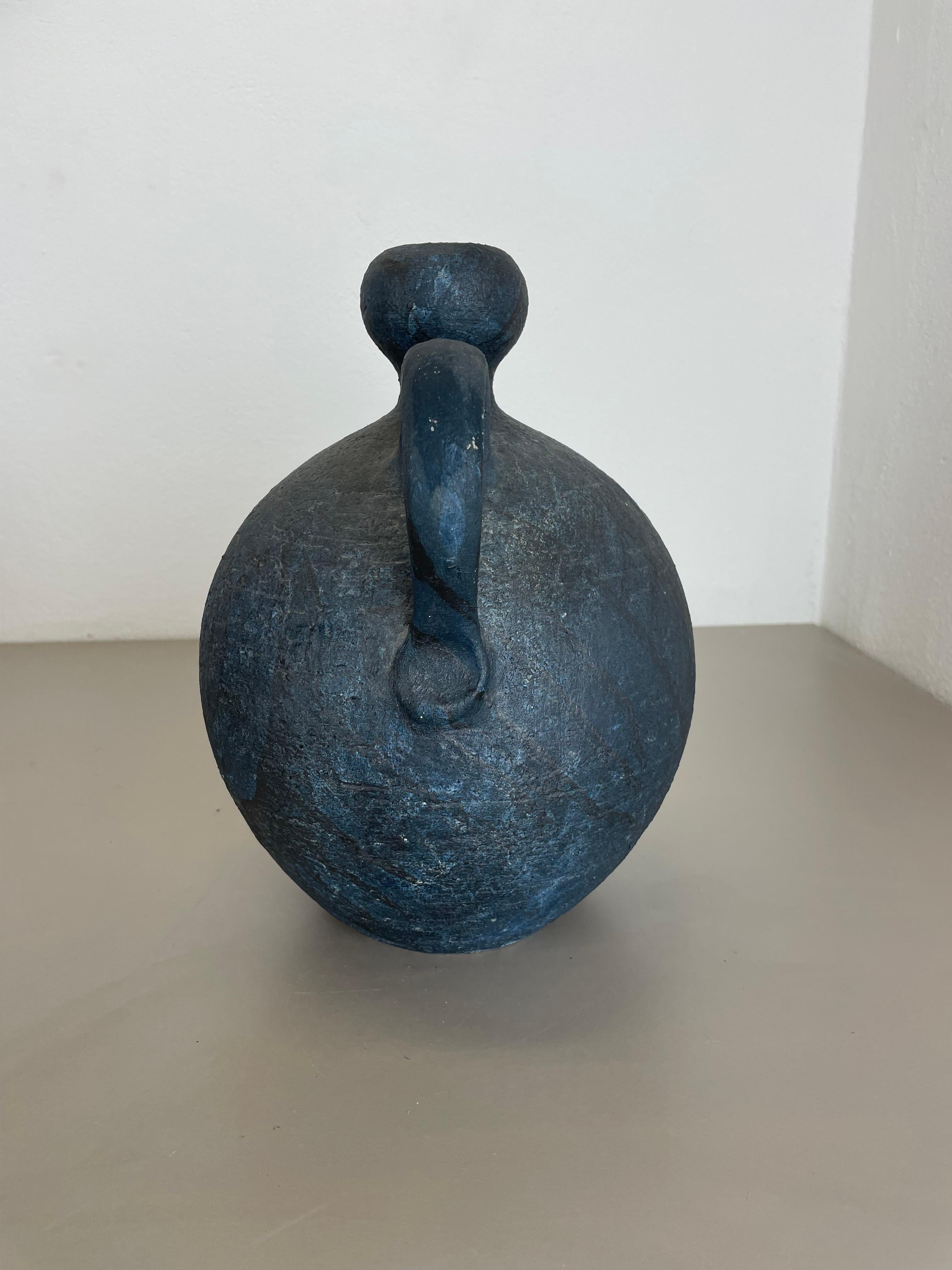 Abstraktes 31cm Keramik-Studio-Keramik-Objekt, Gerhard Liebenthron, Deutschland, 1981 (Moderne der Mitte des Jahrhunderts) im Angebot