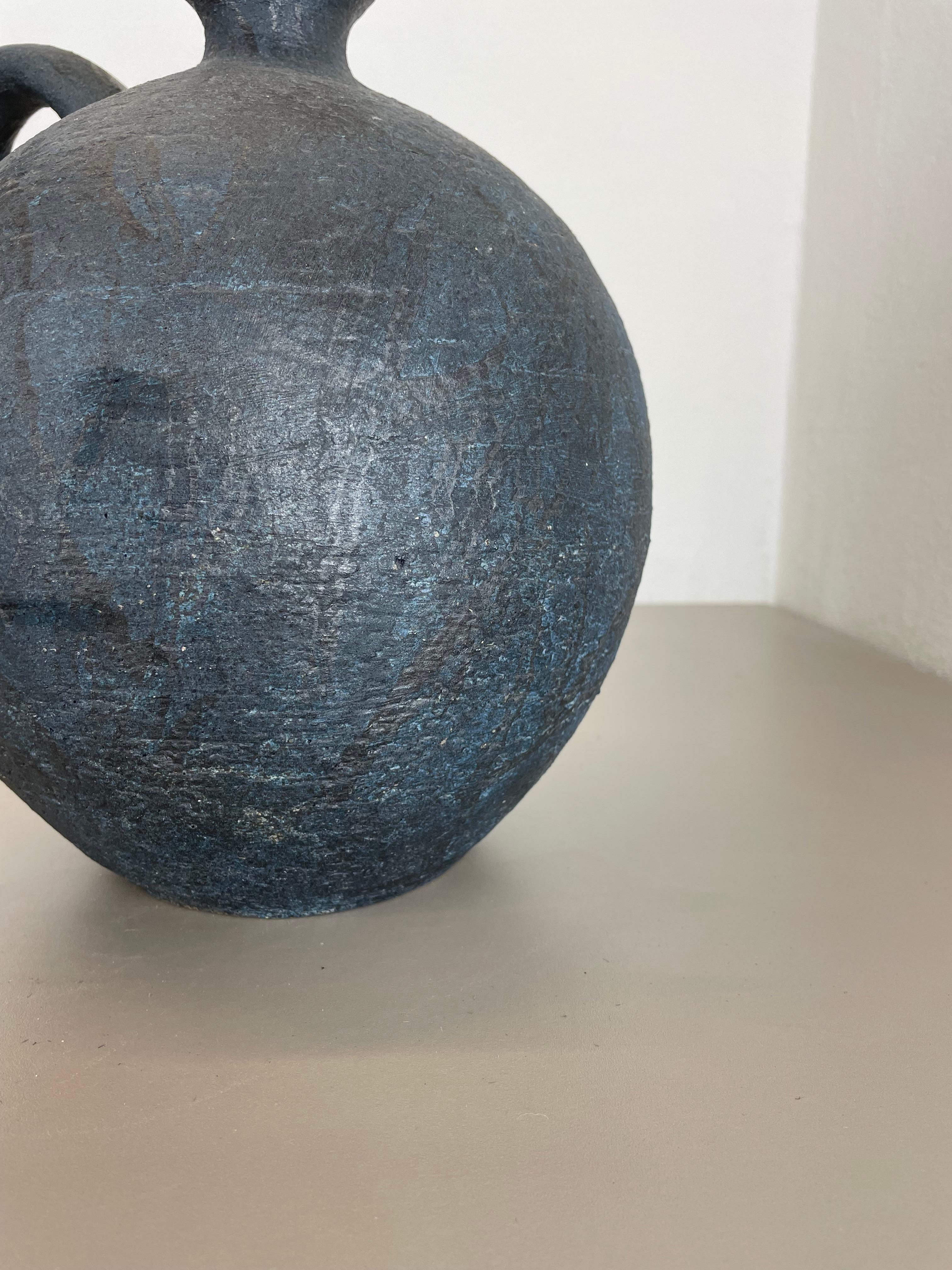Abstraktes 31cm Keramik-Studio-Keramik-Objekt, Gerhard Liebenthron, Deutschland, 1981 (20. Jahrhundert) im Angebot