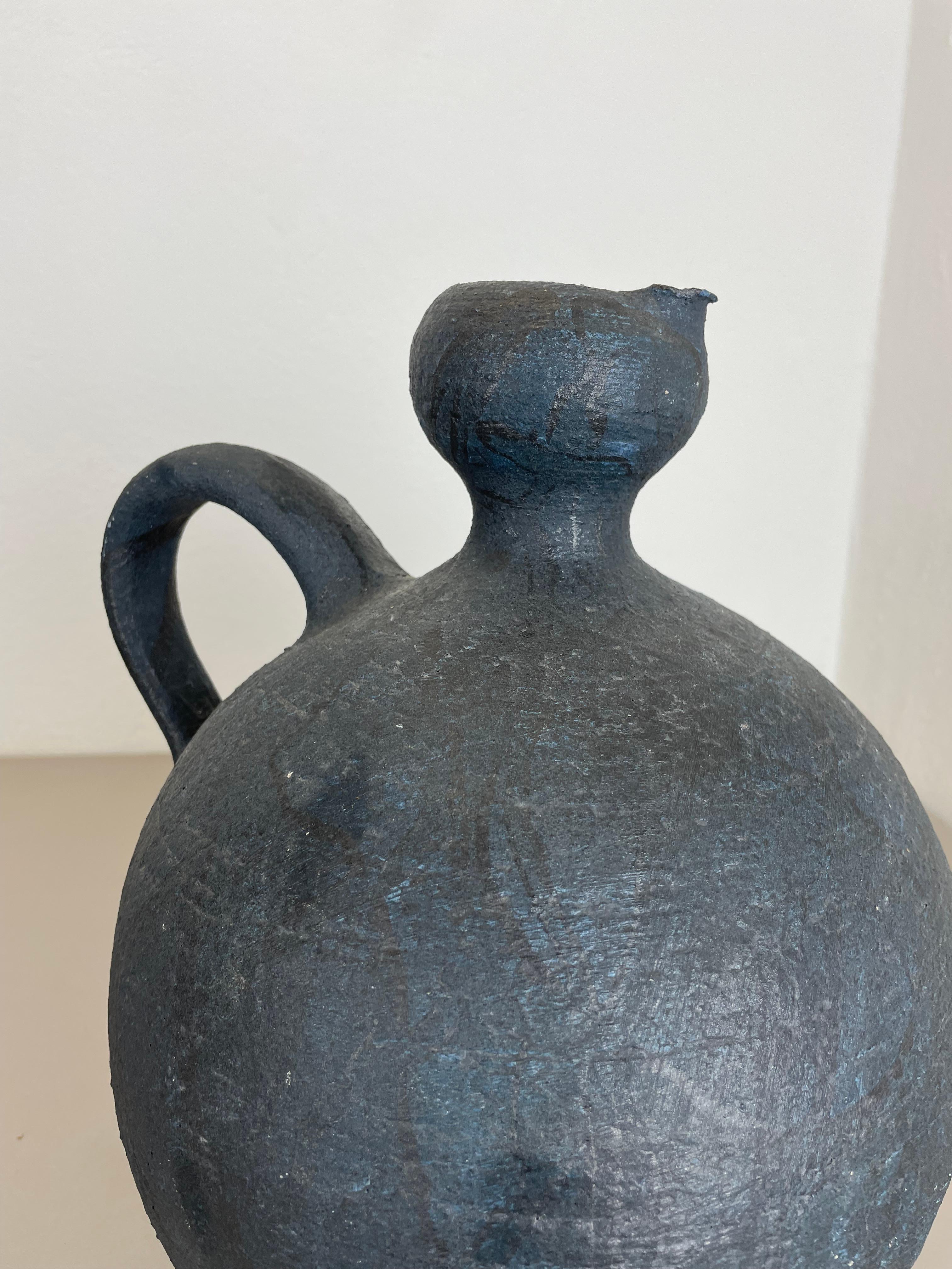 Abstraktes 31cm Keramik-Studio-Keramik-Objekt, Gerhard Liebenthron, Deutschland, 1981 im Angebot 3