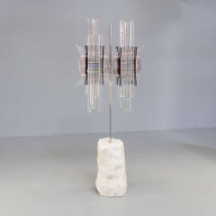 Sculpture abstraite en acrylique et métal de Ben Hoezen