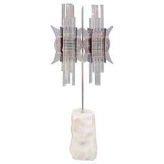 Abstract acrylic and metal sculpture by Ben Hoezen