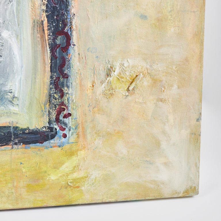 Abstract Acrylic on Canvas For Sale at 1stDibs