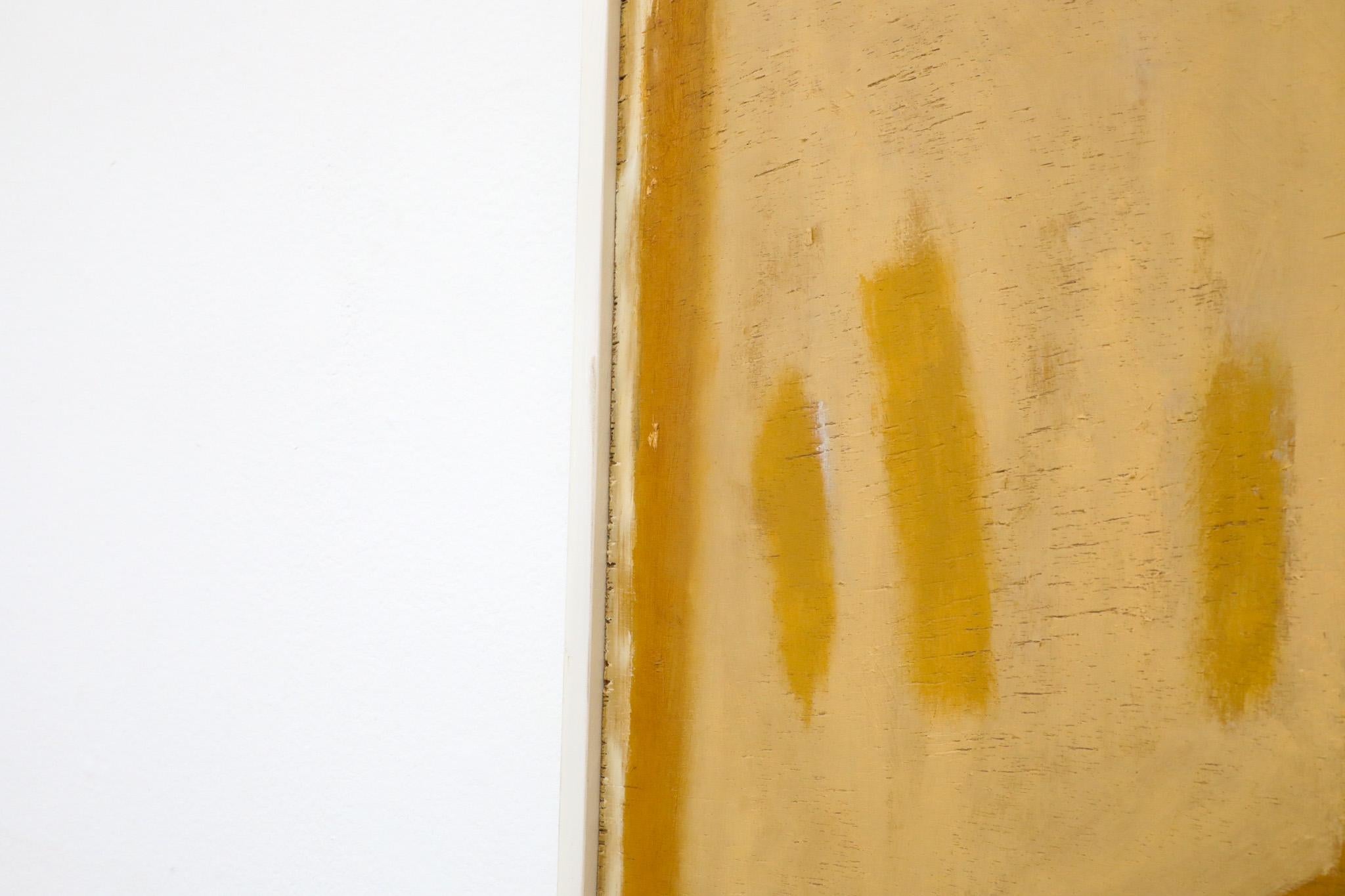 Pintura abstracta acrílica sobre madera del artista visual holandés Han Sterk en venta 3