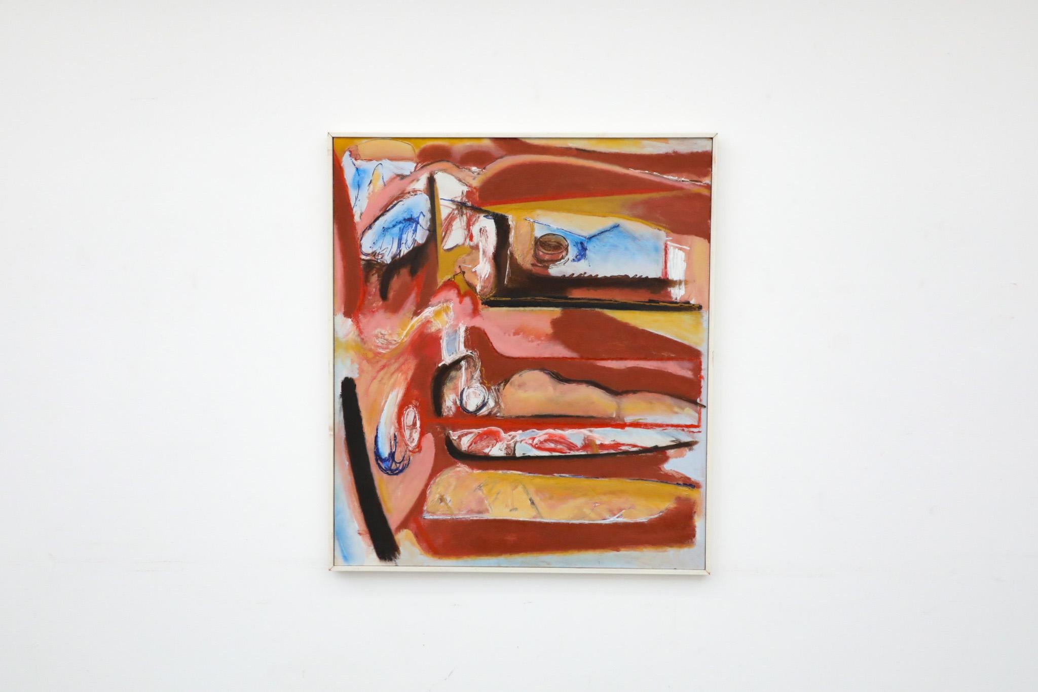 L'artista visivo olandese Han Sterk, proprietario della galleria studio 