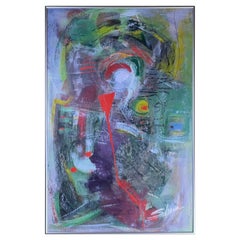 Peinture abstraite à l'acrylique de l'artiste américain Shana