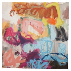 Pintura acrílica abstracta "Wilma" de Ethan Boisvert