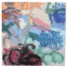 Peinture abstraite à l'acrylique Won World d'Ethan Boisvert
