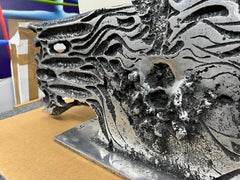 Abstract aluminium sculpture "Judith" No. 7306 by Jordi Bonet