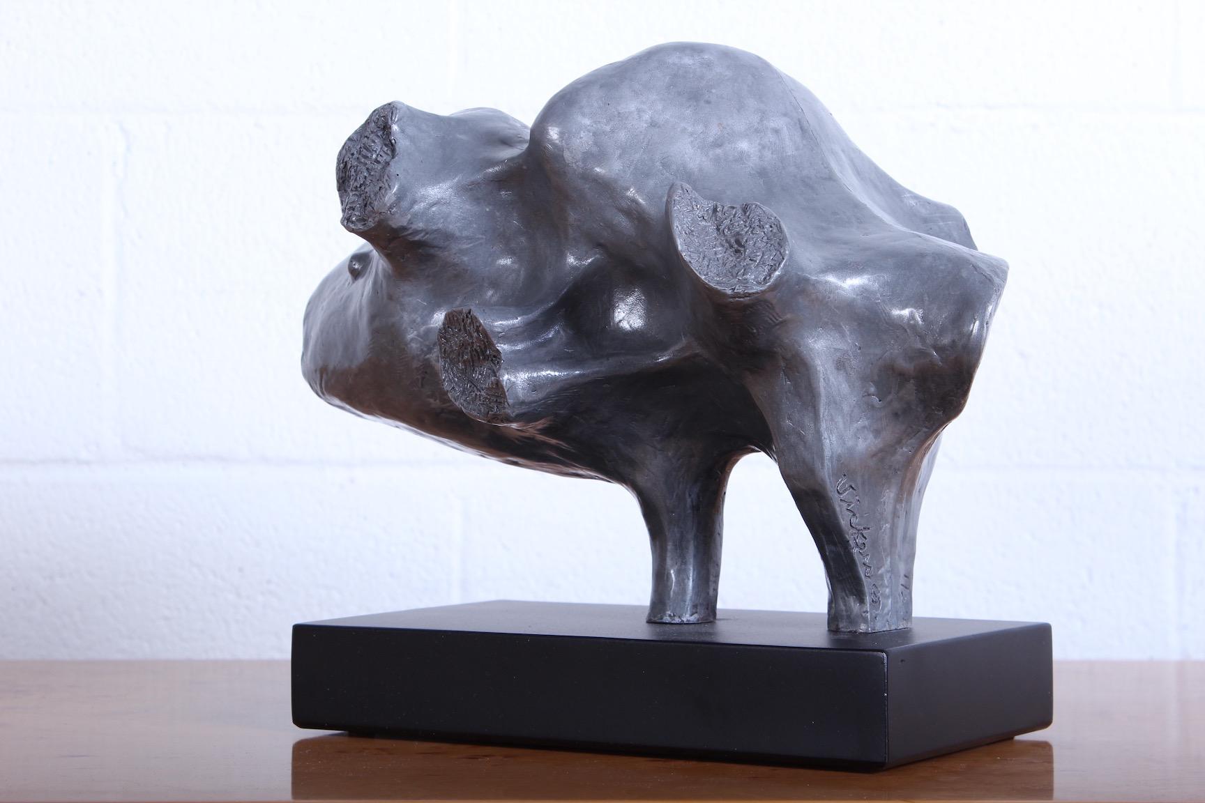 Aluminium Sculpture abstraite en aluminium de Philip Vickers en vente