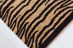 Tappeto artigianale "Savane" di Doris Leslie Blau, in tonalità Animal Tan con dettagli marroni