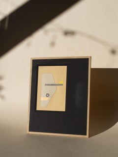 Abstract Art Collage - Painting Bauhaus Style - "Mobile N.9"  by Soizic MENUT