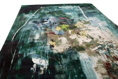 Rug & Kilim’s Abstract Rug “At The End Of The Day” By George Morton-Clark